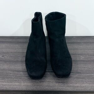 Black Suede Ankle Boots